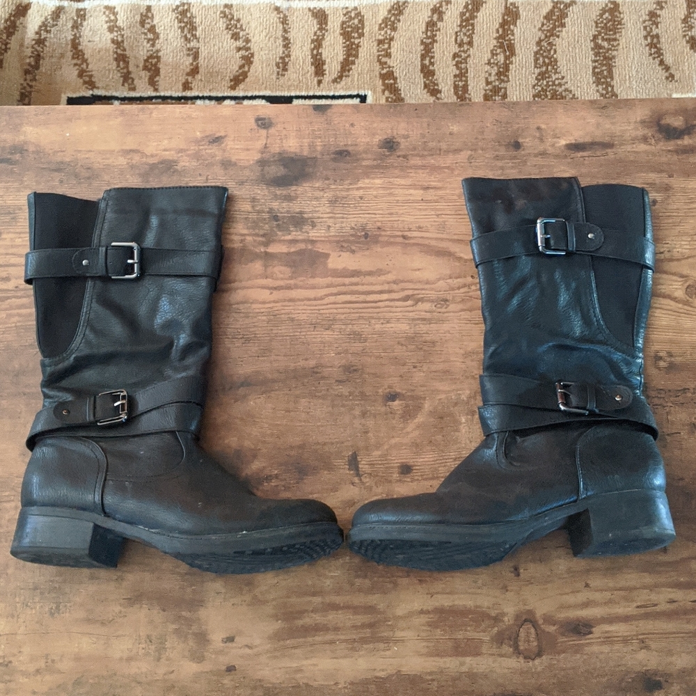 Combat Moto Boots